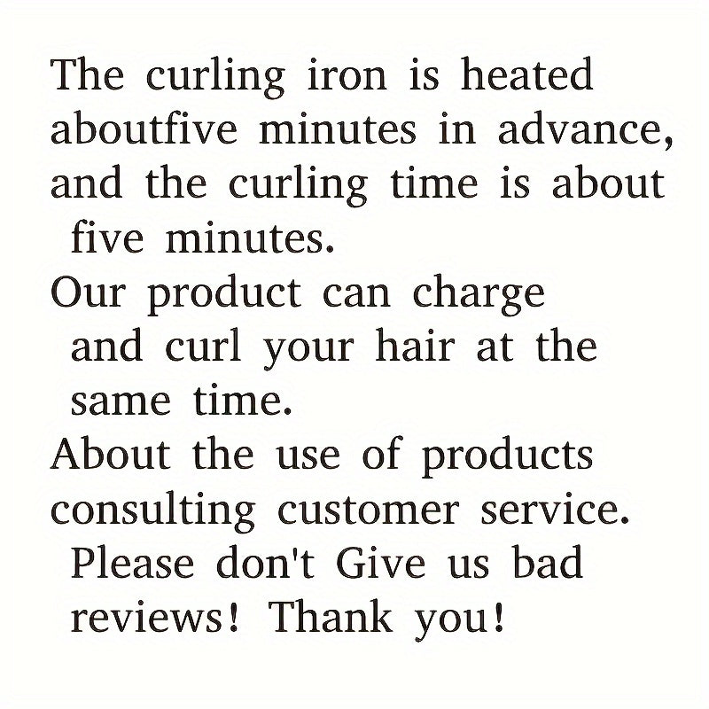 5 Heat Settings Auto-Curler for Luscious Locks - Ceramic, Anti-Scald, Tangle-Free, Quick Charge USB Rechargeable Lithium Battery - Perfect for Styling, Special Occasions, and as an Elegant Gift with Luxurious Gift Box Include