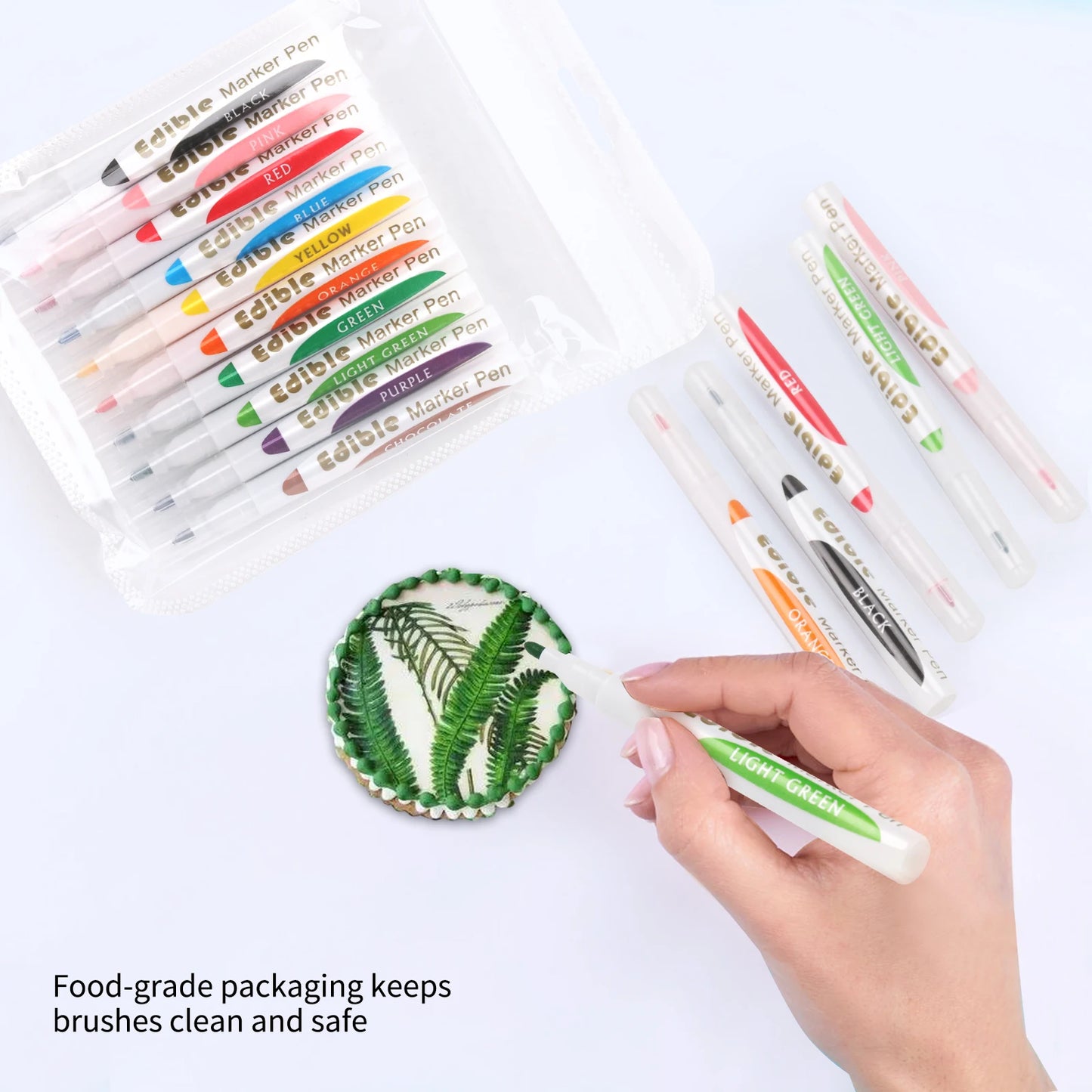 Mini Food Markers Pen For Cake Food Marker pen Of Short Food Coloring Marker Pen Cake Decorating Tools Cake DIY Draw Tool