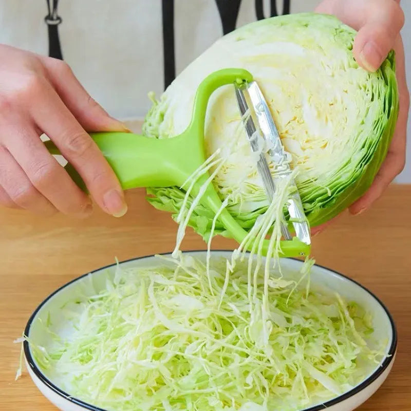 Stainless Steel Vegetable Cutter Peeler Vegetable Chopper Chip Multi-function Salad Fruit Kitchen Accessories Kitchen Gadgets