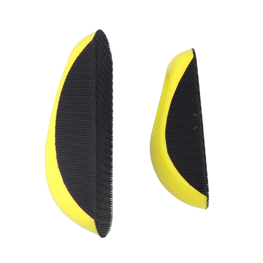 Sanding Disc Holder Sand paper Backing Polishing Pad Hand Grinding Block PU Foam Sanding Disc