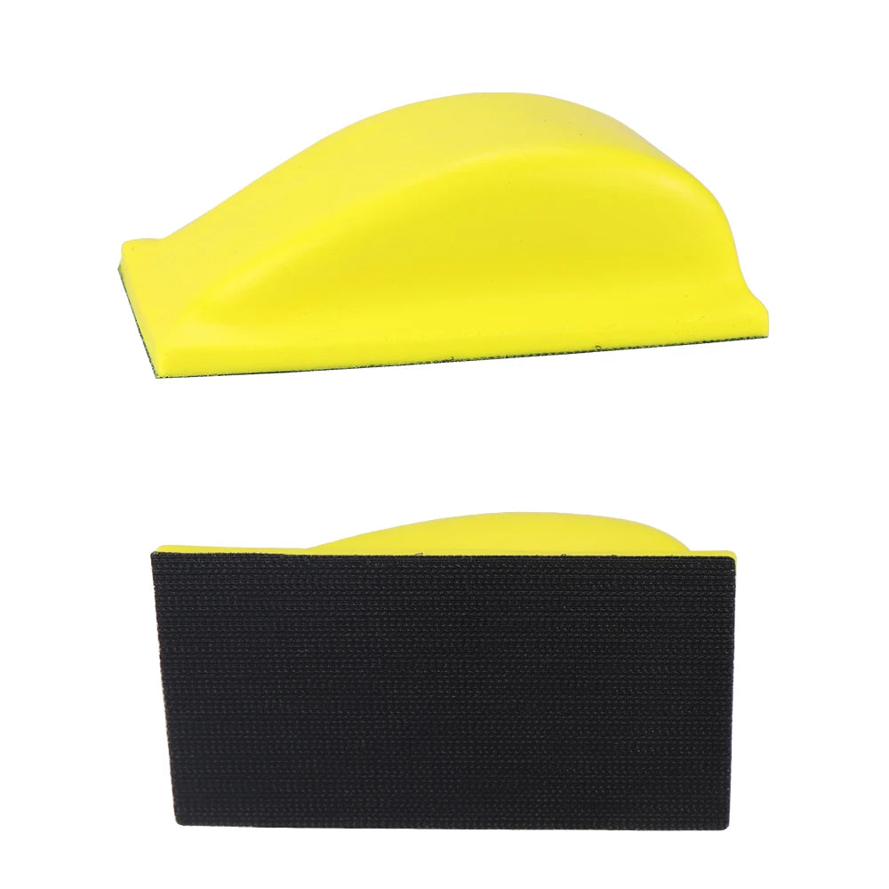 Sanding Disc Holder Sand paper Backing Polishing Pad Hand Grinding Block PU Foam Sanding Disc