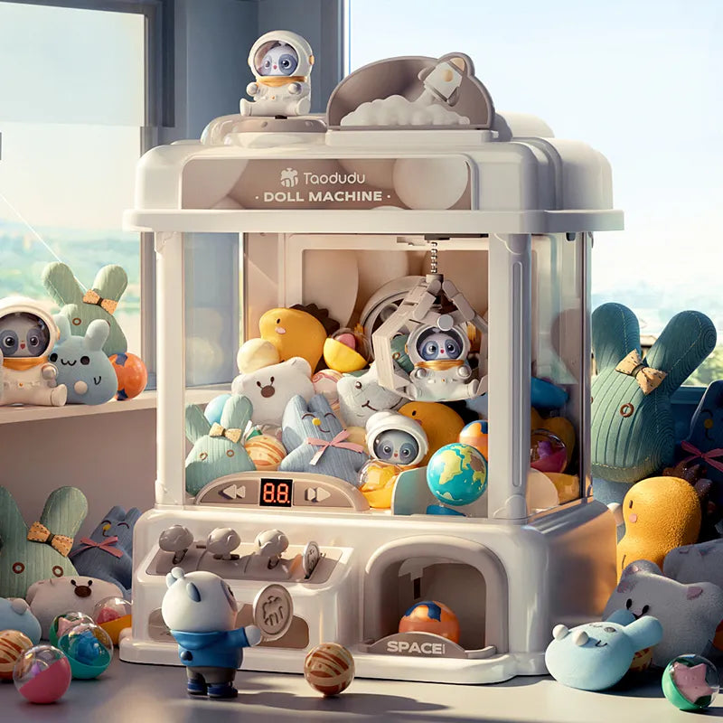 Doll catching machine Children's toys Space theme Gifts for boys and girls Internet hot selling toys Light luxury toys
