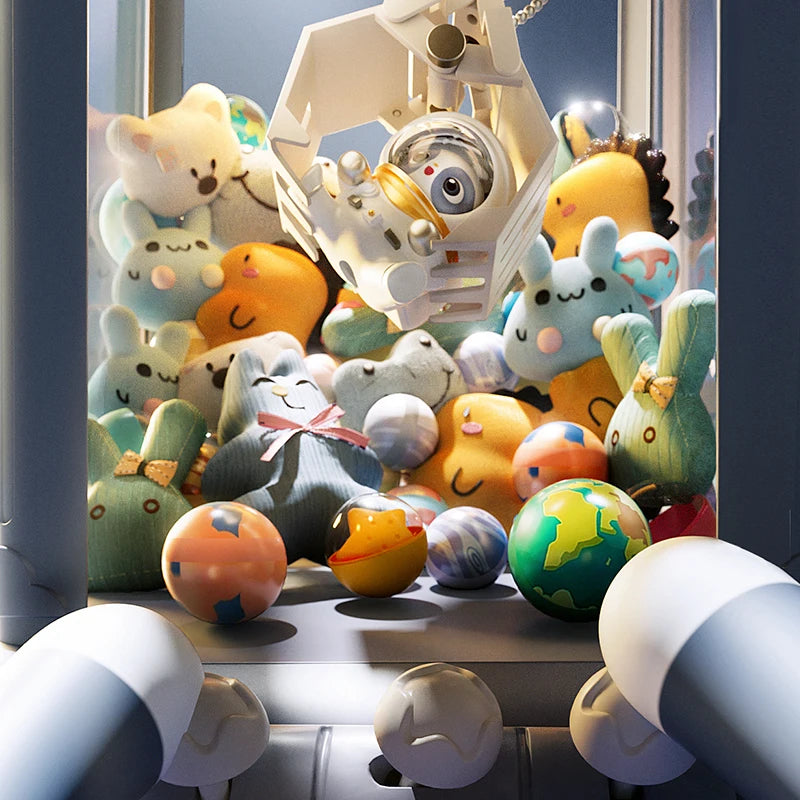 Doll catching machine Children's toys Space theme Gifts for boys and girls Internet hot selling toys Light luxury toys