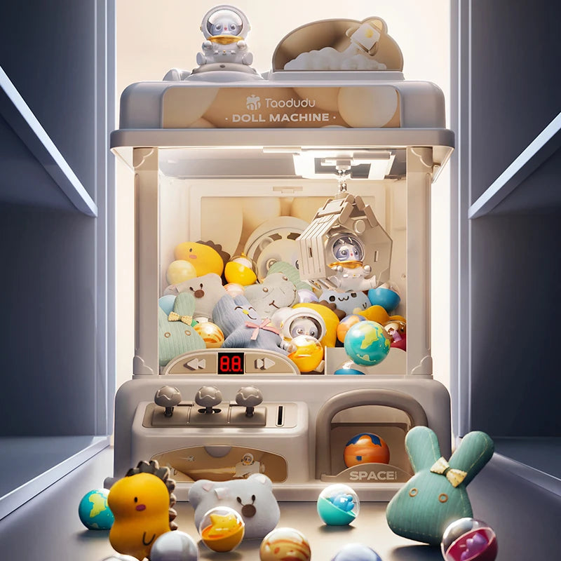 Doll catching machine Children's toys Space theme Gifts for boys and girls Internet hot selling toys Light luxury toys