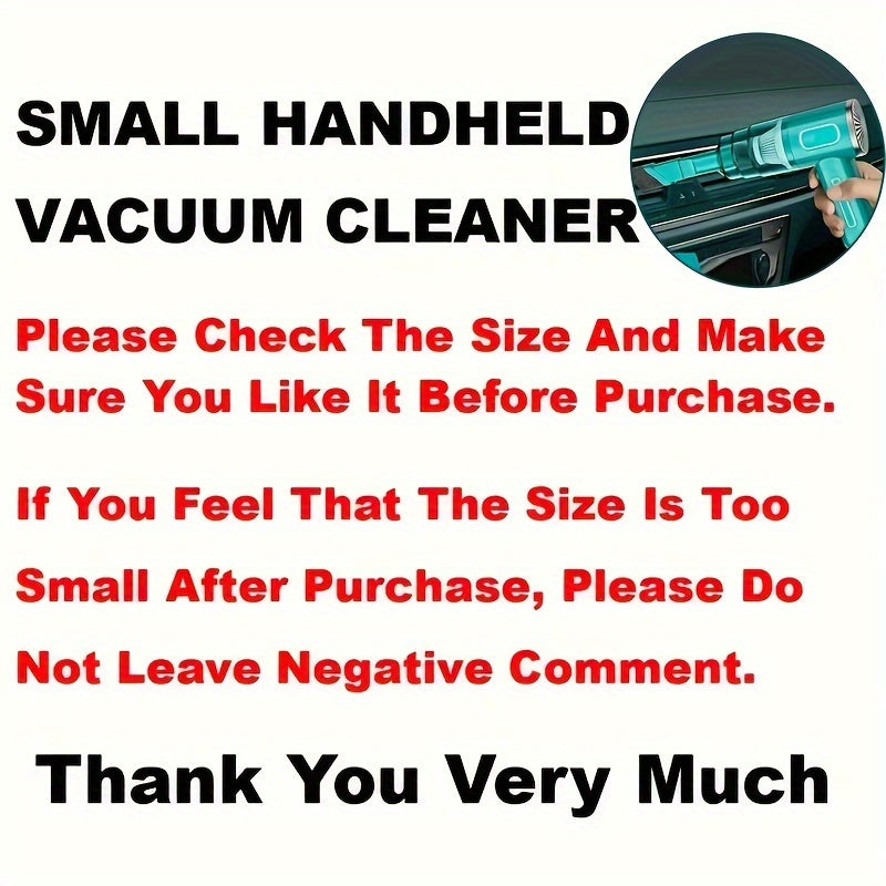 Portable Home And Car Vacuum Cleaner USB Rechargeable Car Dust Cleaner Handheld Super Power Home Wireless Vacuum Cleaner For Automobile Household