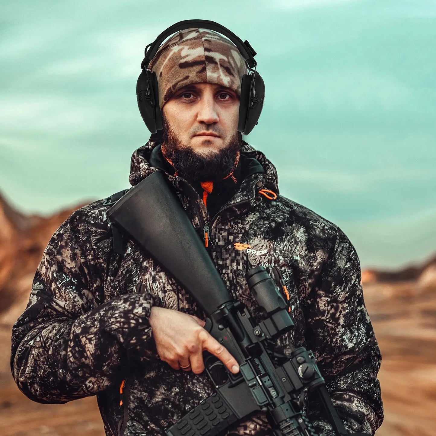 Original Military Tactical Electronic Shooting Earmuffs Outdoor Hunting Sound Pickup Noise Reduction Protection Hearing Headset