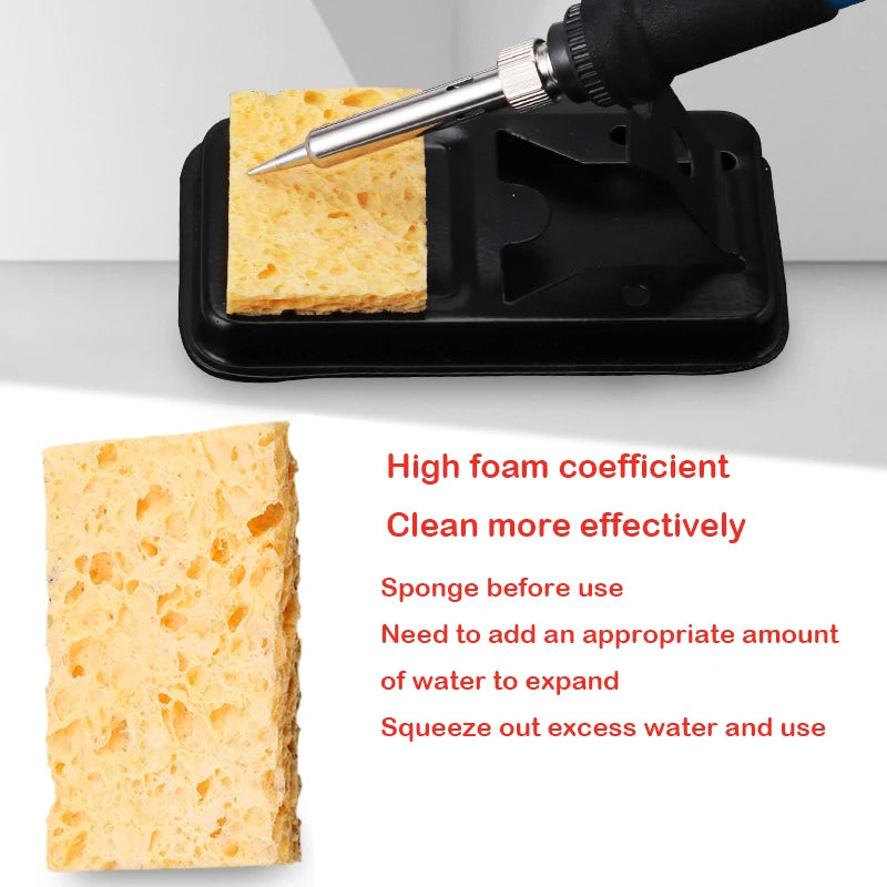 5/10Pcs Yellow Cleaning Sponge Cleaner for Enduring Electric Welding Soldering Iron