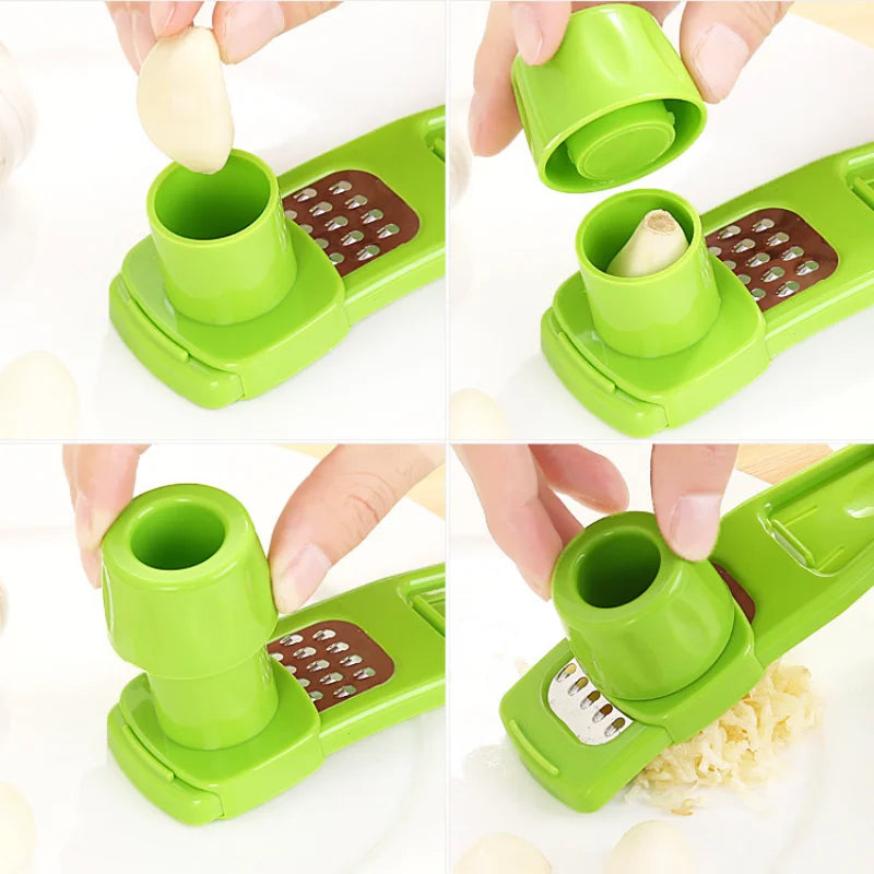 Kitchen Garlic Ginger Grinding Grater Manual Garlic Masher Cooking Tool Utensils Kitchen Accessories Garlic Press Garlic Tool